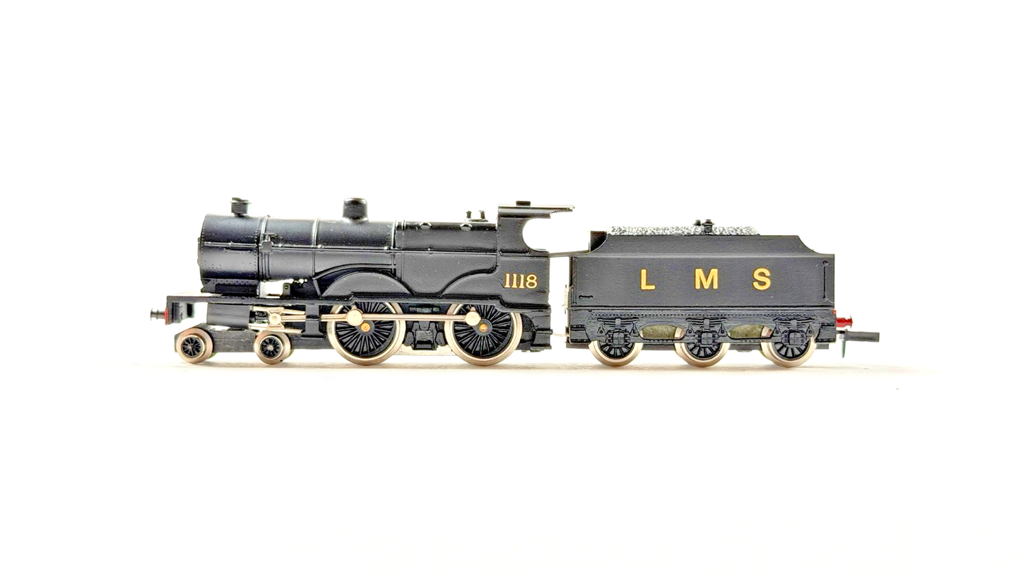GRAHAM FARISH N GAUGE - NO.1206 - CLASS 4P LOCOMOTIVE LMS BLACK 1118 BOXED