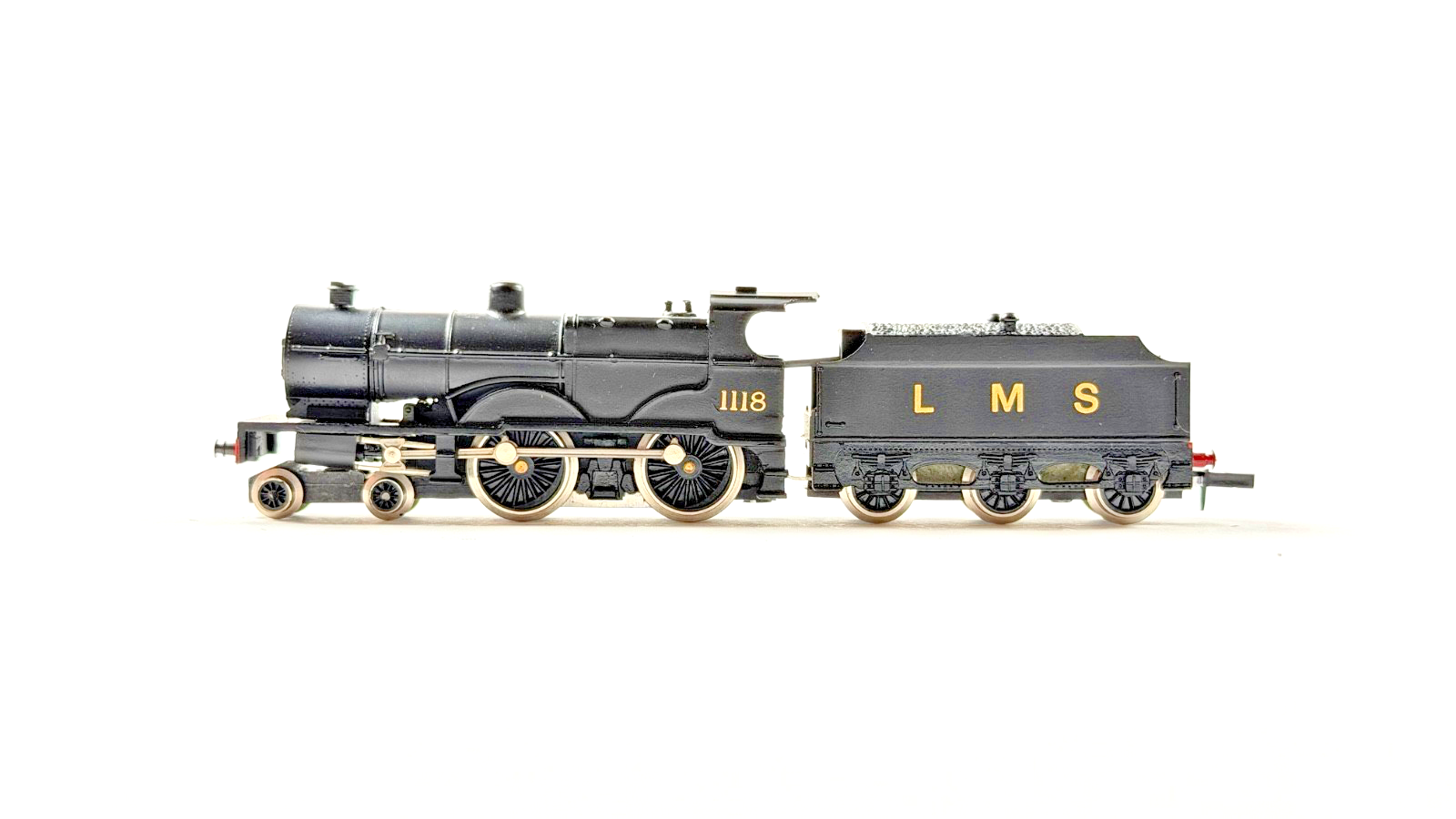 GRAHAM FARISH N GAUGE - NO.1206 - CLASS 4P LOCOMOTIVE LMS BLACK 1118 BOXED