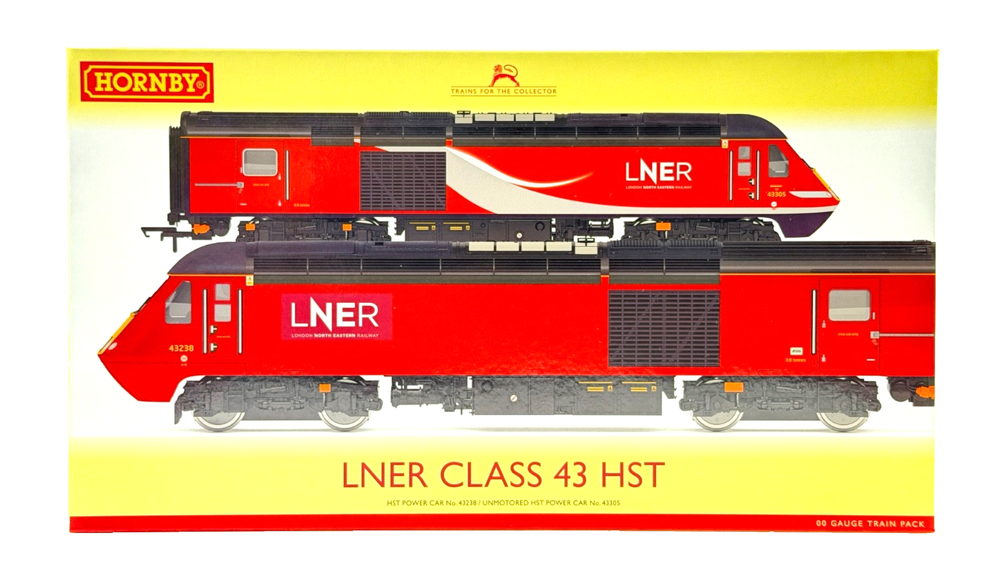 HORNBY 00 GAUGE - R30095 - CLASS 43 HST LNER LONDON NORTH EASTERN - NEW BOXED
