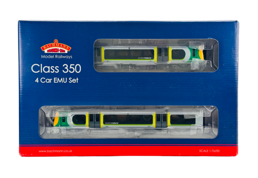 BACHMANN 00 GAUGE - 31-032 - CLASS 350/2 DESIRO FOUR CAR EMU LONDON MIDLAND