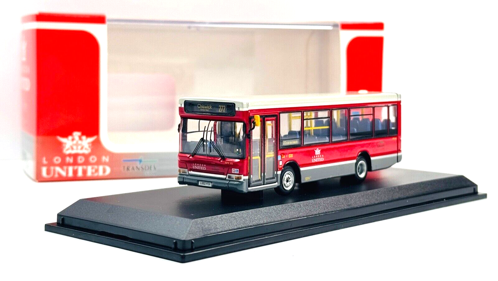 CREATIVE MASTER NORTHCORD 1/76 - UKBUS3008 - TRANSDEV POINTER DART LONDON UNITED