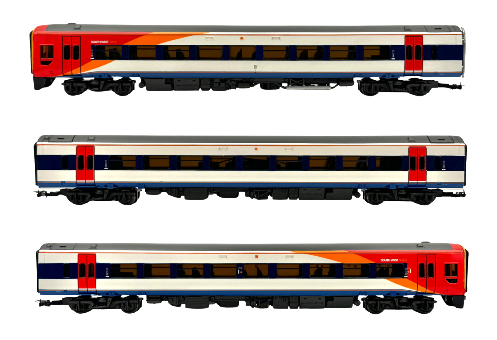 BACHMANN 00 GAUGE - 31-514 - CLASS 159 THREE CAR DMU SOUTHWEST TRAINS SWT