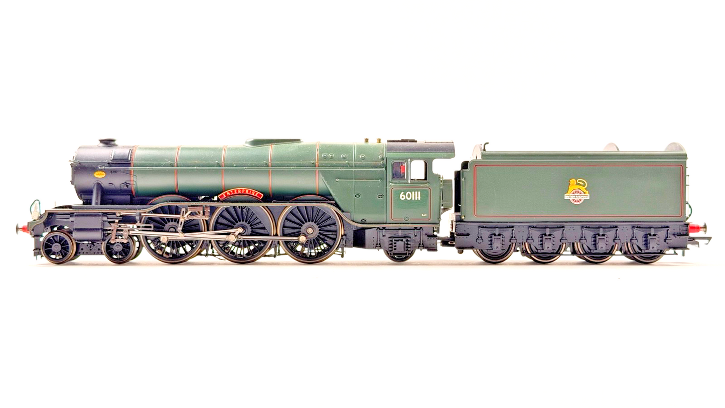 HORNBY 00 GAUGE - LOCO DRIVE BR 4-6-2 CLASS A3 60111 ENTERPRISE RENAMED UNBOXED