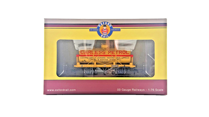 OXFORD RAIL OO GAUGE - OR76TK2002 - 12 TON TANK WAGON CARLESS NAPTHA FUEL OIL