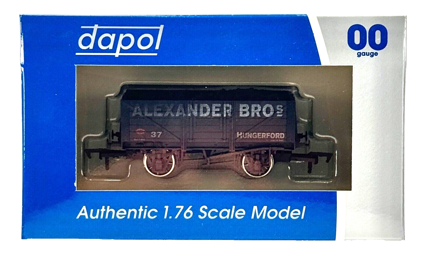 DAPOL 00 GAUGE - ALEXANDER BROS HUNGERFORD PLANK WAGON 37 (W) (LIMITED EDITION)