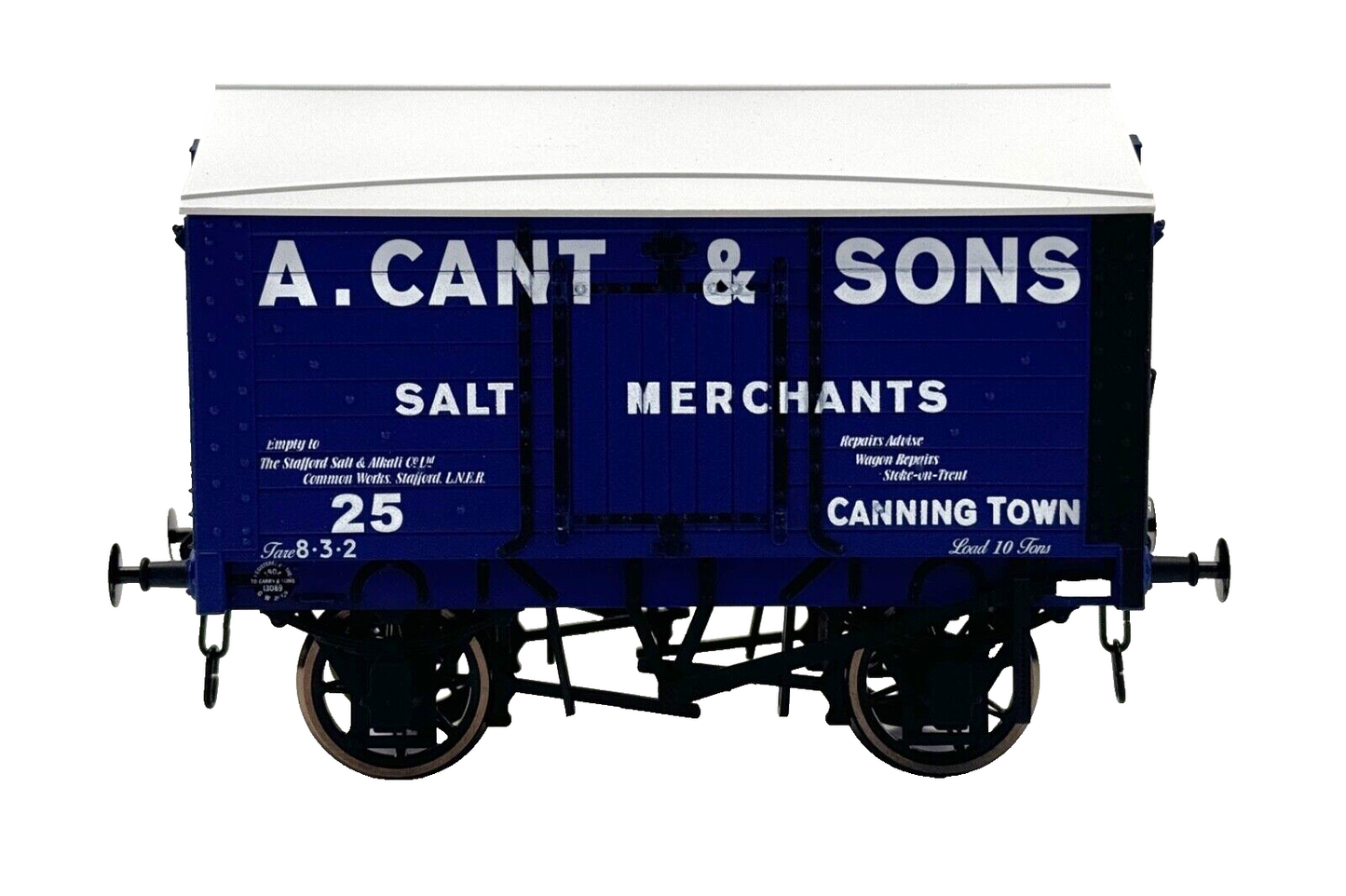 DAPOL O GAUGE - TOWER MODELS A CANT SALT MERCHANTS CANNING TOWN NO.25 - BOXED