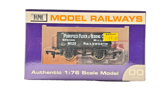 DAPOL 00 GAUGE - PURIFIED FLOCK & BEDDING NAILSWORTH WAGON 20 (LIMITED EDITION)