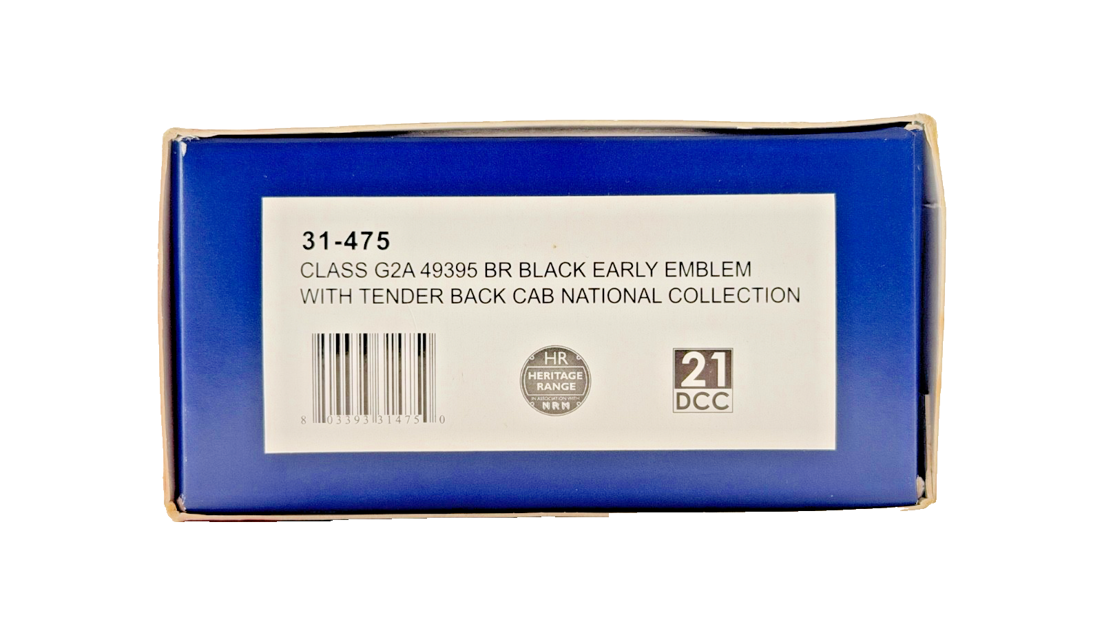 BACHMANN OO GAUGE - 31-475 - CLASS G2A 49395 BR BLACK EARLY EMBLEM NRM HERITAGE