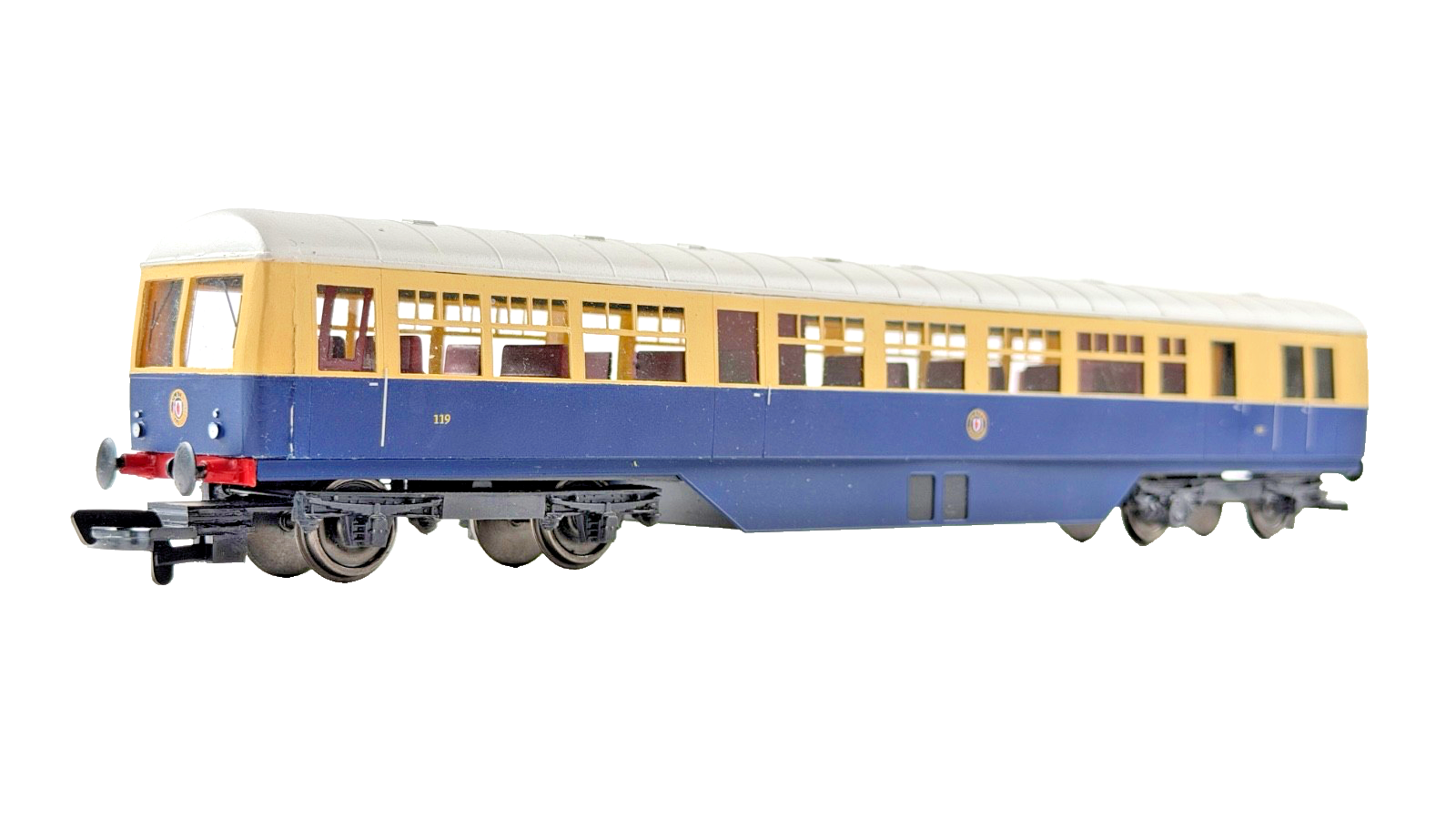 SILVER FOX MODELS OO GAUGE - UTA ULSTER TRANSPORT CLASS 600 TWO CAR RAILCAR SET
