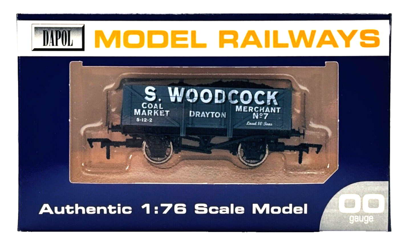 DAPOL 00 GAUGE - S. WOODCOCK COAL MERCHANT MARKET DRAYTON NO.7 (LIMITED EDITION)