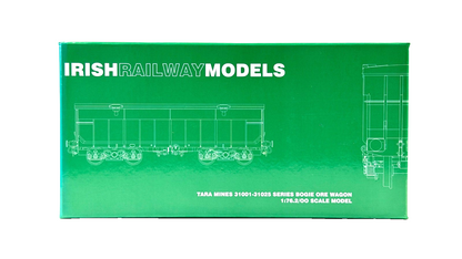 IRISH RAILWAY MODELS 00 GAUGE - IRM1022-BX-C - TARA MINES RED OXIDE WAGON PACK