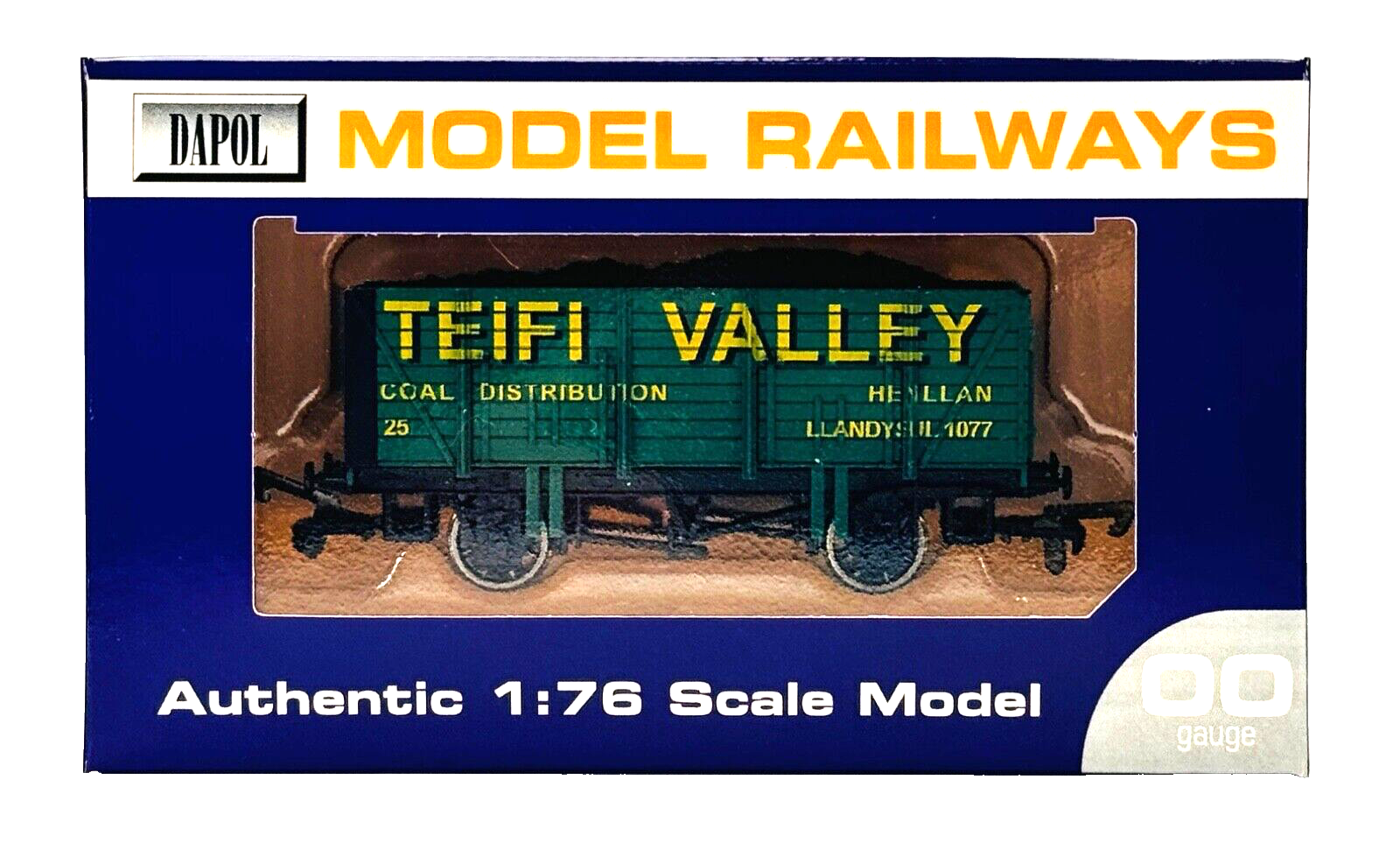 DAPOL 00 GAUGE - TEIFI VALLEY COAL DISTRIBUTION WAGON NO.25 (LIMITED EDITION)