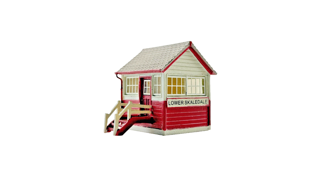 HORNBY OO GAUGE SKALEDALE - R8721 - LOWER PLATFORM SIGNAL BOX - BOXED