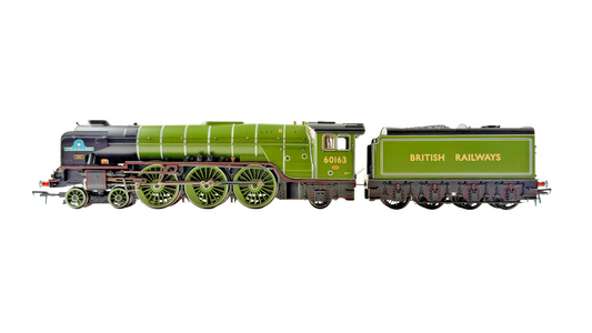 BACHMANN OO GAUGE - 32-550A - A1 CLASS 60163 TORNADO BRITISH RAIL APPLE GREEN