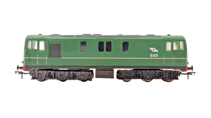SILVER FOX MODELS OO GAUGE - IRISH CIE GREEN 101 CLASS B SULZER B101 - BOXED