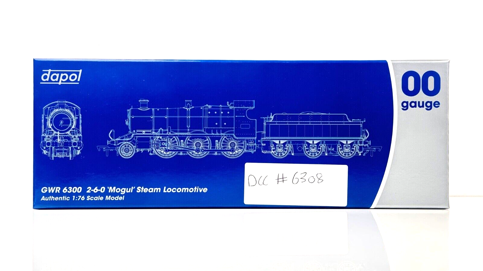 DAPOL 00 GAUGE - 4S-043-007 - 2-6-0 MOGUL 6308 BR GREEN CLUB SPECIAL - BOXED