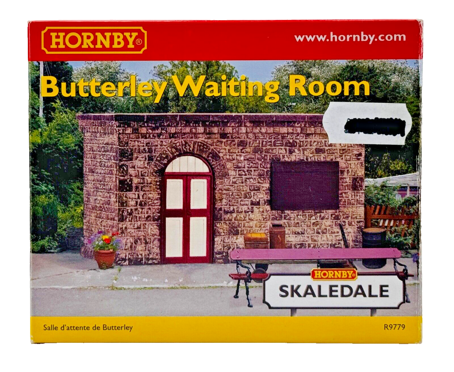 HORNBY 00 GAUGE SKALEDALE - R9779 - BUTTERLEY STATION WAITING ROOM - BOXED