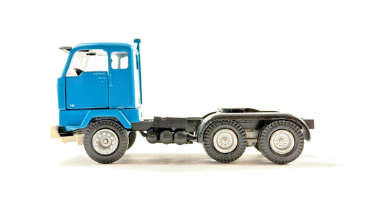 TEKNO 1/50 SCALE REPAINTED? BLUE VOLVO F88 6X2 TRACTOR UNIT UNBOXED