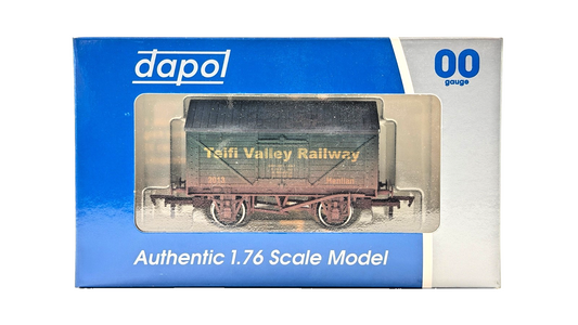 DAPOL 00 GAUGE - TEIFI VALLEY RAILWAY HENLLAN WAGON 2013 (W) (LIMITED EDITION)