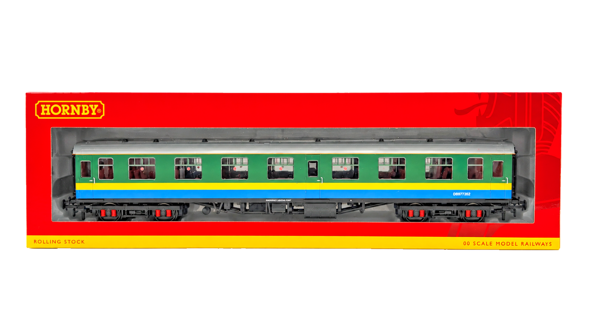 HORNBY OO GAUGE - R40028 - BR MK1 FO BRAKE FORCE RUNNER NO.DB977352 BOXED