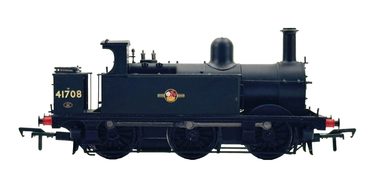 BACHMANN 00 GAUGE - 31-432 - MIDLAND CLASS 1F 41708 BR BLACK LATE CREST - BOXED