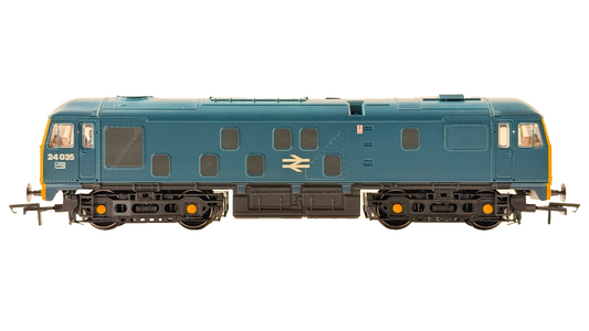 BACHMANN OO GAUGE - 32-425DS - CLASS 24 BO BO DIESEL 24035 BR BLUE DCC SOUND