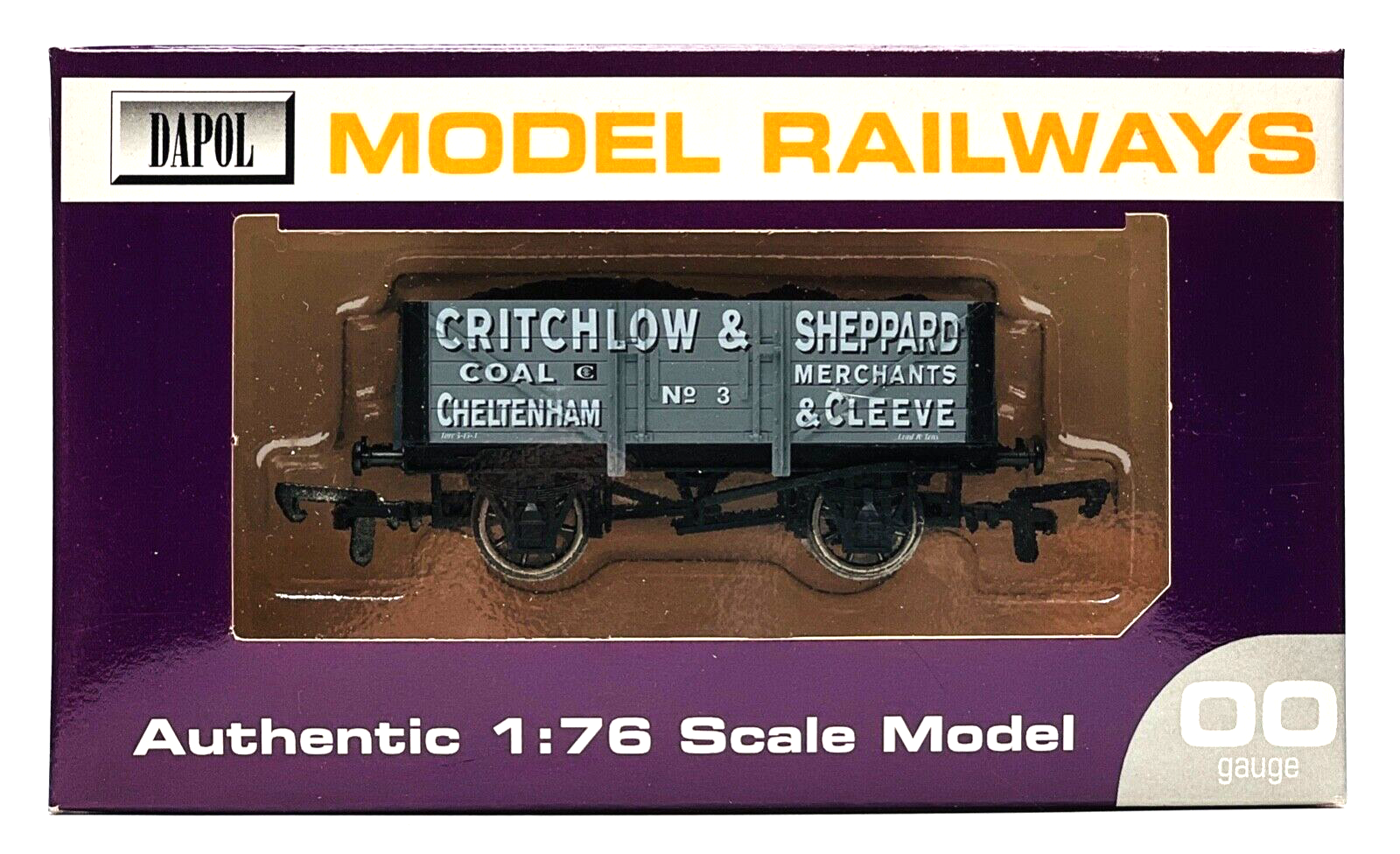 DAPOL 00 GAUGE - 'CRITCHLOW & SHEPPARD' CHELTENHAM & CLEEVE NO.3 (LTD EDITION)