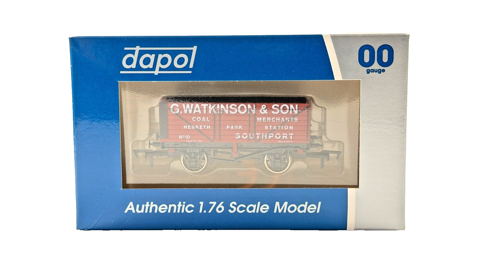 DAPOL 00 GAUGE - G. WATKINSON & SON COAL MERCHANTS HESKETH 10 (LIMITED EDITION)