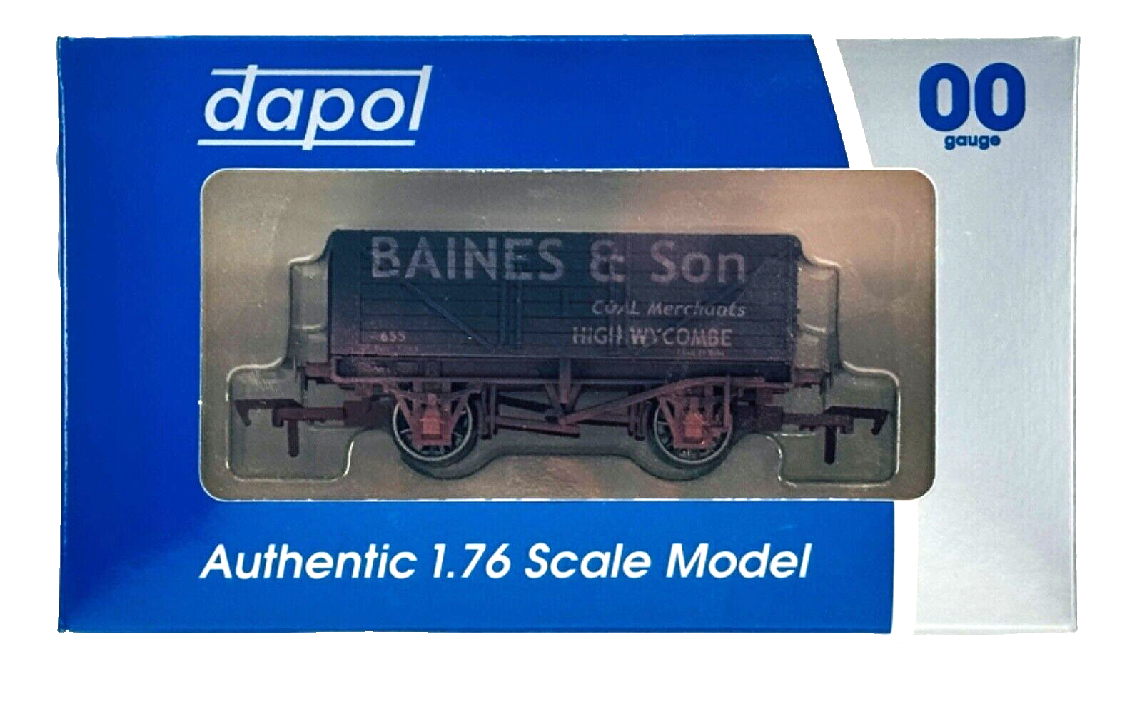 DAPOL 00 GAUGE - BAINES & SON HIGH WYCOMBE NO.655 (WEATHERED) (LIMITED EDITION)