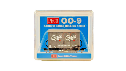 PECO OO9 SCALE - GR-901 - BOX VAN BASS BURTON ON TRENT NO.13 - BOXED