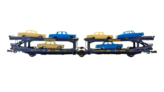 LIMA N GAUGE - BRITISH LEYLAND ARTICULATED CAR TRANSPORTER WAGON UNBOXED