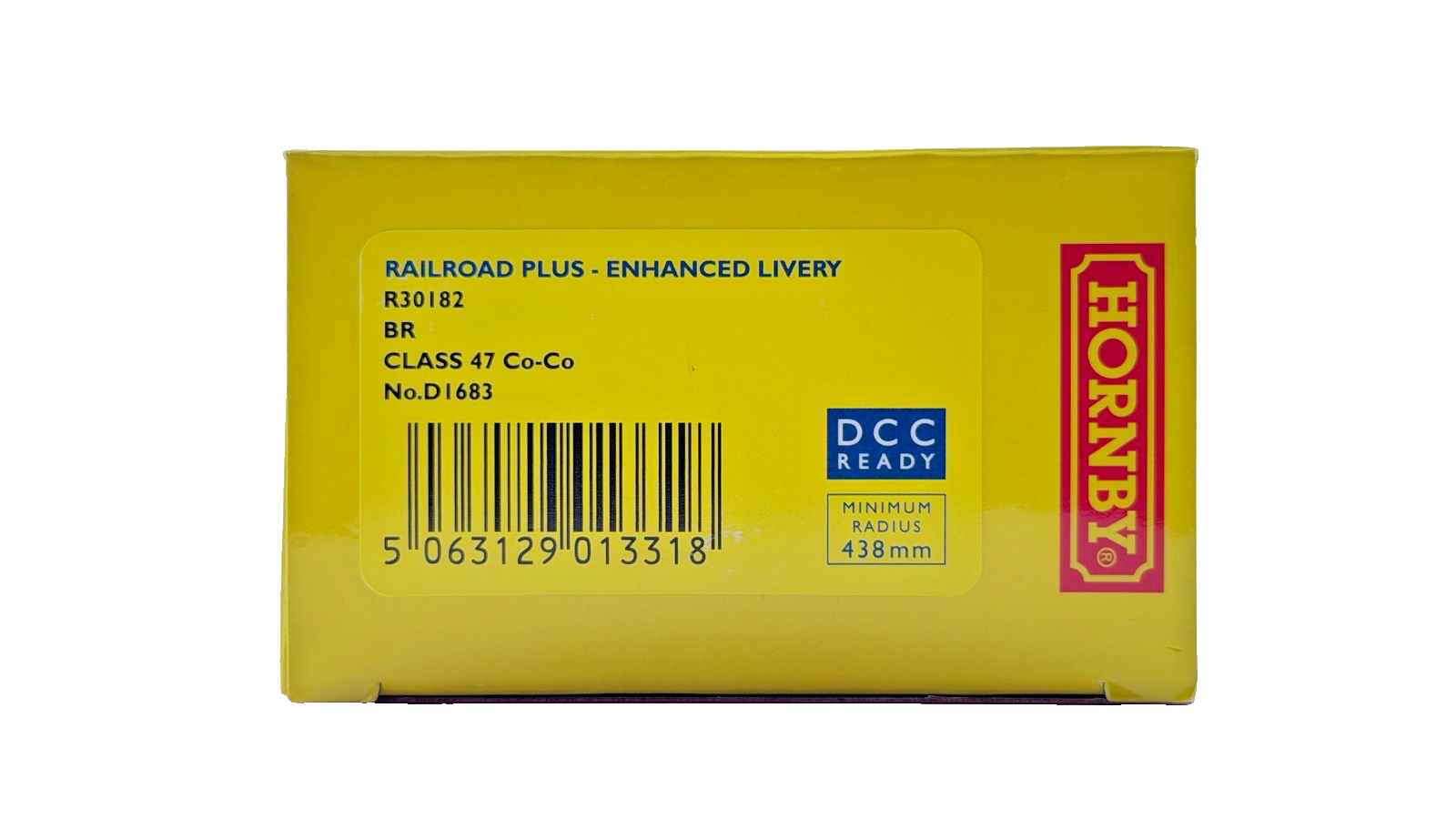 HORNBY OO GAUGE - R30182 - CLASS 47 CO-CO DIESEL BR GREEN D1683 BOXED