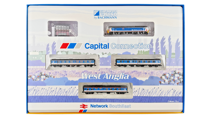 GRAHAM FARISH N GAUGE - 370-430 - CAPITAL CONNECTION NETWORK SOUTHEAST SET BOXED