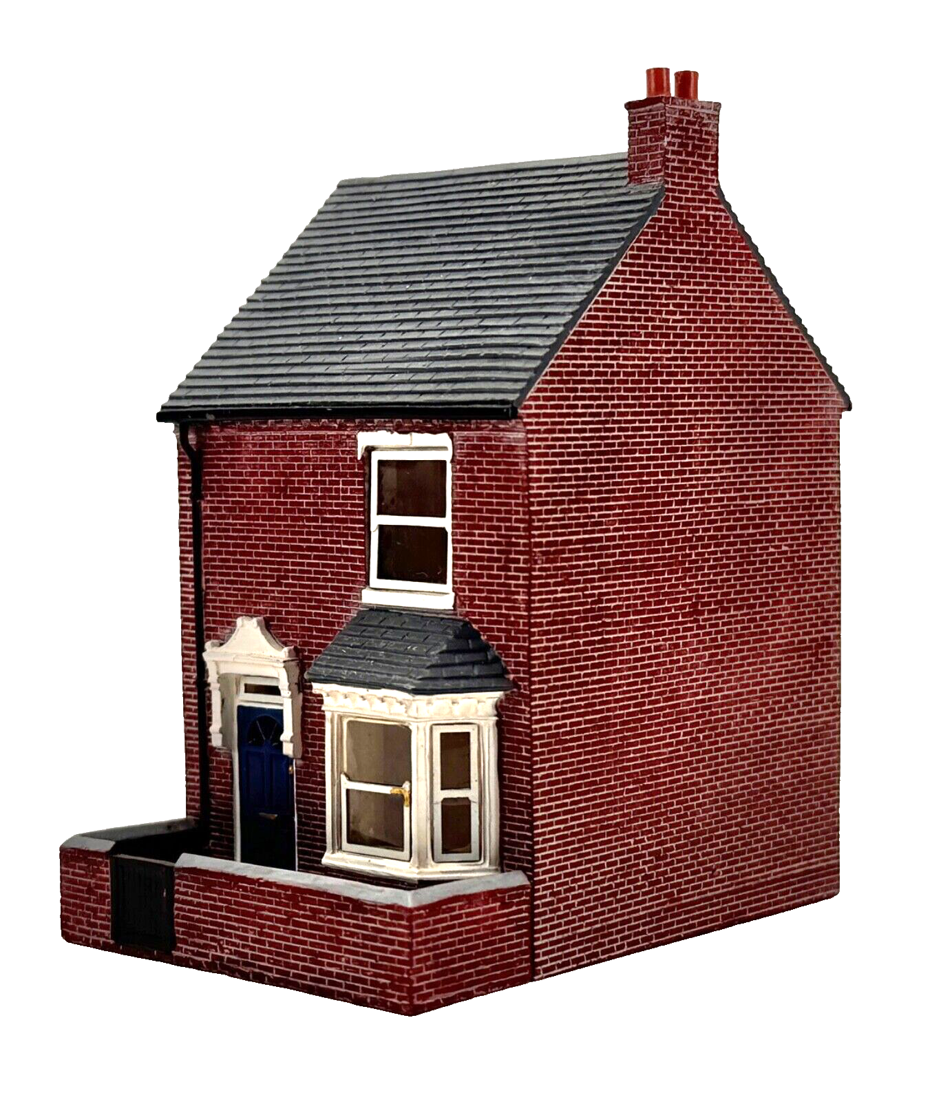 HORNBY 00 GAUGE SKALEDALE - R8687 - BAY TERRACED HOUSE LEFT HAND - UNBOXED