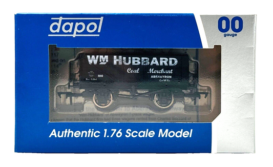 DAPOL 00 GAUGE - W.M HUBBARD COAL MERCHANT ABERAERON NO.100 (LIMITED EDITION)