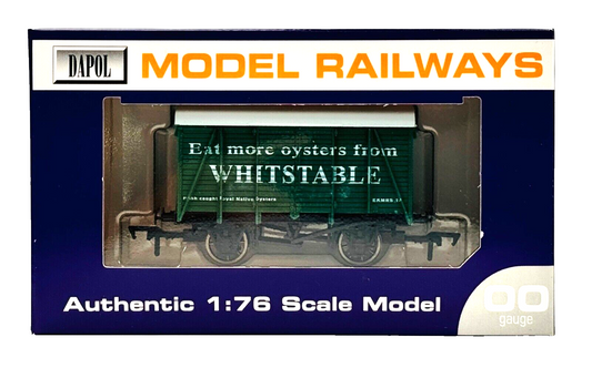 DAPOL 00 GAUGE - "EAT MORE OYSTERS FROM WHITSTABLE" VENT VAN (LIMITED EDITION)