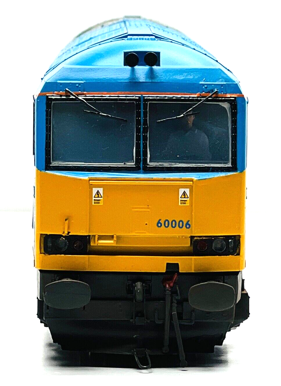 HELJAN O GAUGE CLASS 60 BRITISH STEEL 60006 'SCUNTHORPE IRONMASTER' RESPRAY