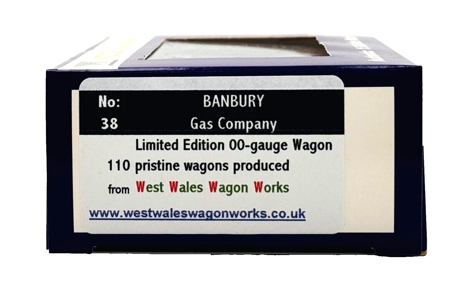 DAPOL 00 GAUGE - BANBURY GAS COMPANY PLANK WAGON NO.200 (LIMITED EDITION)