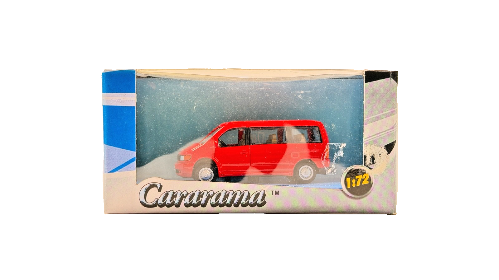 CARARAMA 1/72 SCALE - MERCEDES BENZ VITO MINIBUS RED - BOXED