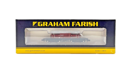 GRAHAM FARISH N GAUGE - 377-876 - QUEEN MARY BRAKE VAN BR BAUXITE - BOXED