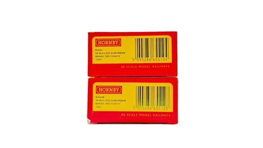 HORNBY OO GAUGE - R4884/R4884B - SR BULLEID SUBURBAN BRAKE 3RD COACHES X 2