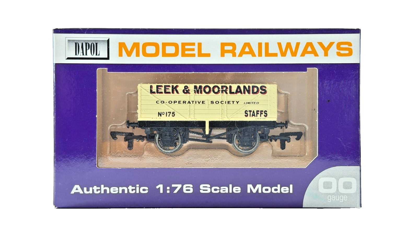 DAPOL 00 GAUGE - LEEK & MOORLANDS CO-OPERATIVE SOCIETY 175 (LIMITED EDITION)