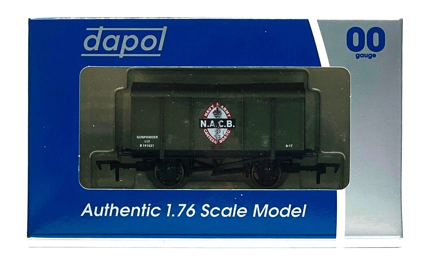 DAPOL 00 GAUGE - WRCC22 - 'NACB' NAVY ARMY CANTEEN BOARD VAN (COLLECTORS CLUB)