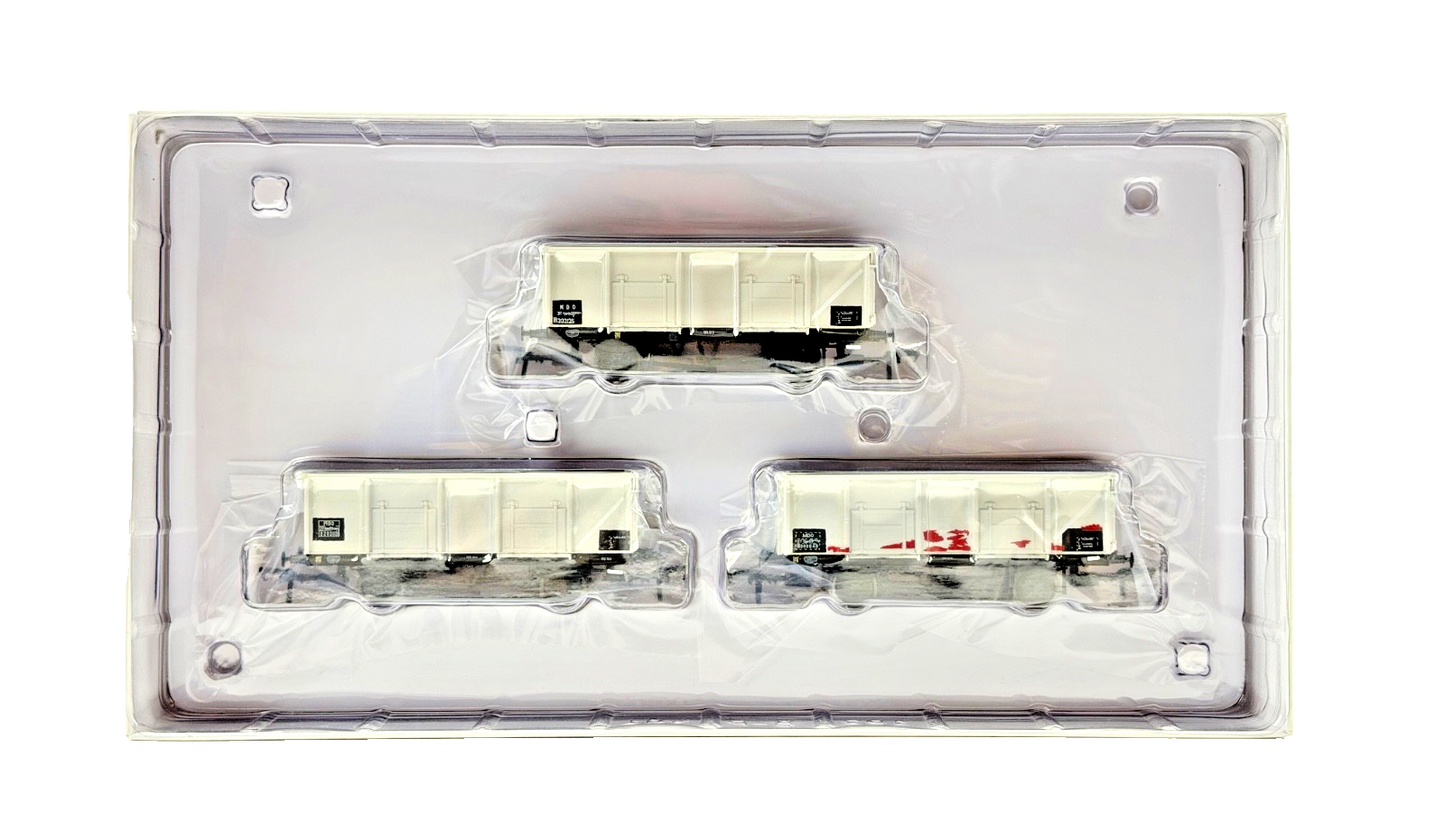 ACCURASCALE OO GAUGE - ACC1089 - BR 21T MDO MINERAL WAGON TOPS - PACK H BR GREY