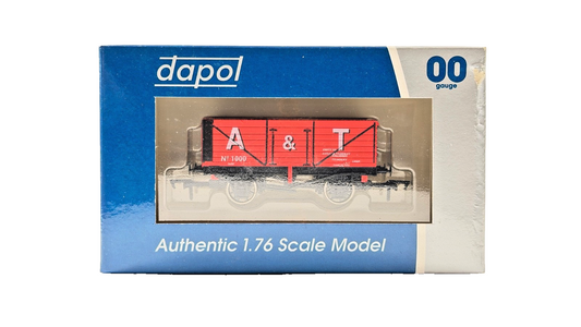 DAPOL 00 GAUGE - A&T ASTLEY & TYLDESLEY COLLIERIES WAGON 1000 (LIMITED EDITION)
