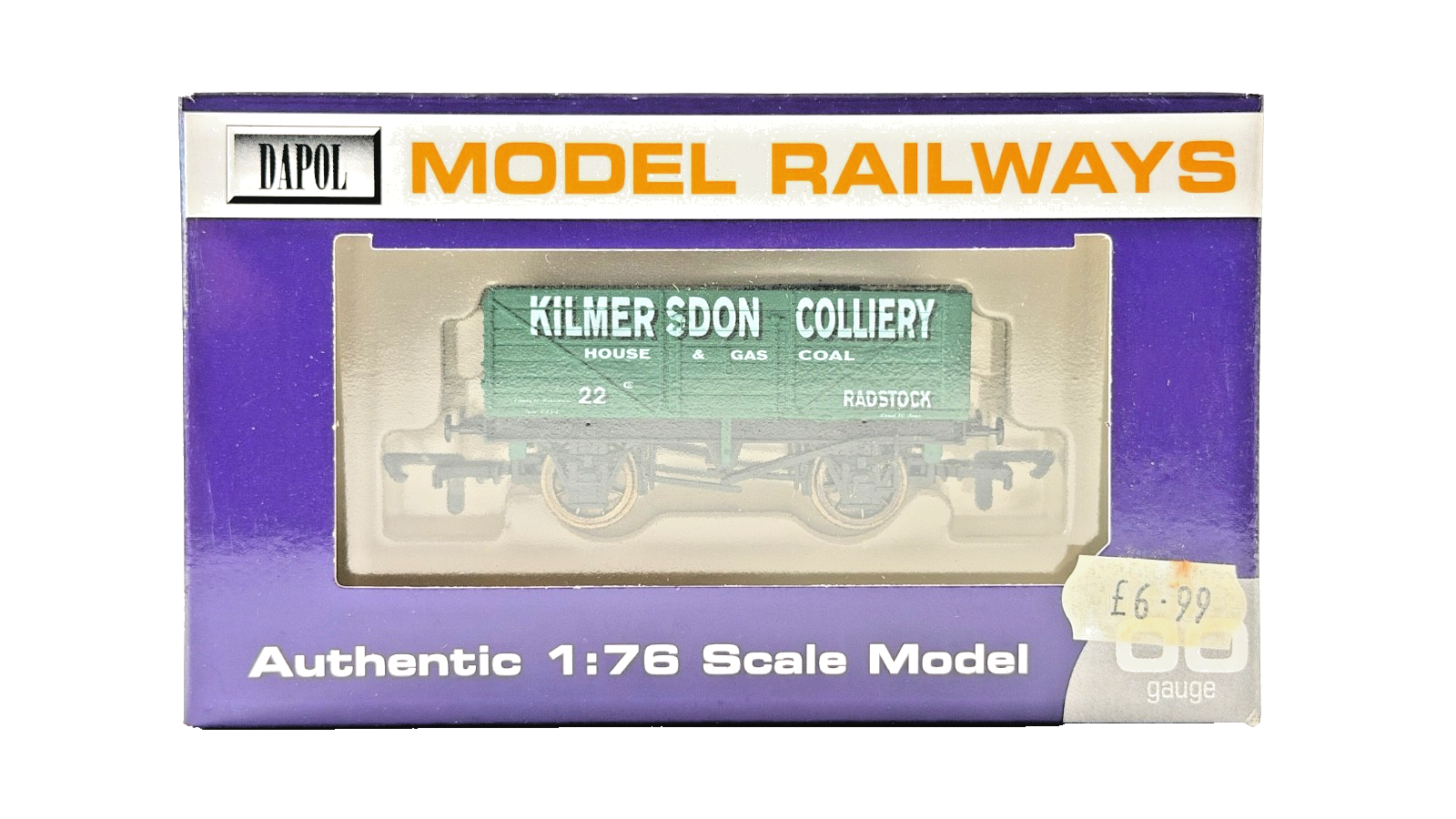 DAPOL 00 GAUGE - KILMERSDON COLLIERY GAS & COAL RADSTOCK 22 (LIMITED EDITION)
