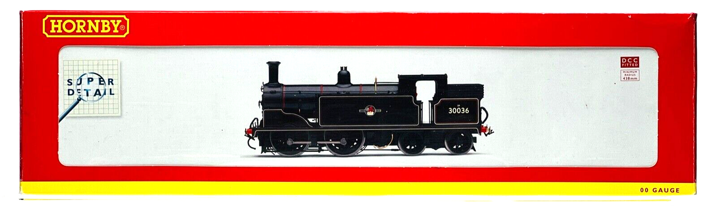 HORNBY 00 GAUGE - R2735X - BR BLACK 0-4-4 CLASS M7 LOCOMOTIVE '30036' DCC FITTED