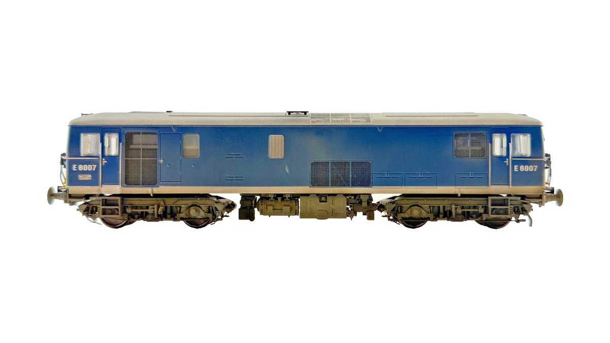 DAPOL OO GAUGE - FAV002 - CLASS 73 ELECTRO DIESEL E6007 ELECTRIC BLUE WEATHERED