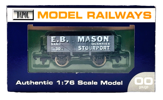 DAPOL 00 GAUGE - E.B MASON SAND QUARRIES OF STOURPORT NO.30 (LIMITED EDITION)