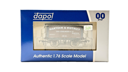 DAPOL 00 GAUGE - MARTOCK & DISTRICT GAS CONSUMERS GWR TAUNTON (LIMITED EDITION)